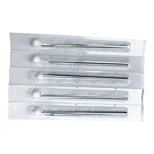 Shuiniba 18G 10 Pieces Body Ear Navel Nose Lip Nipple Piercing Needles - Image 3