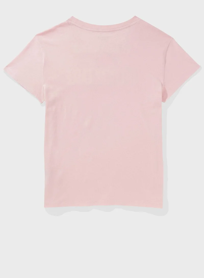 American Eagle Graphic Crew Neck T-Shirt