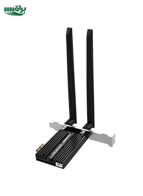 COMFAST CF-AX200 PRO 3000Mbps Bluetooth PCI-E Wifi Network Card Adapter with 2 Antennas