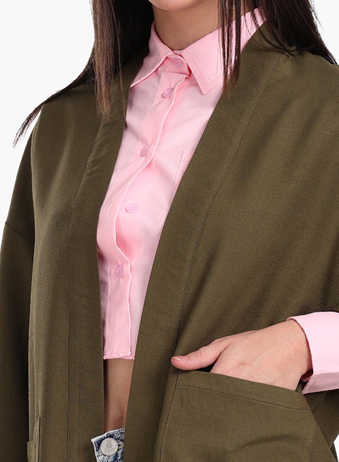 Clue Wrist Length Sleeves Kimono  - Image 4