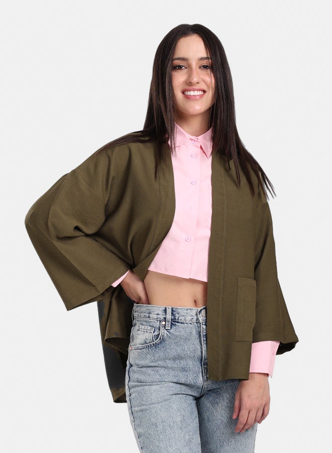 Clue Wrist Length Sleeves Kimono  - Image 1