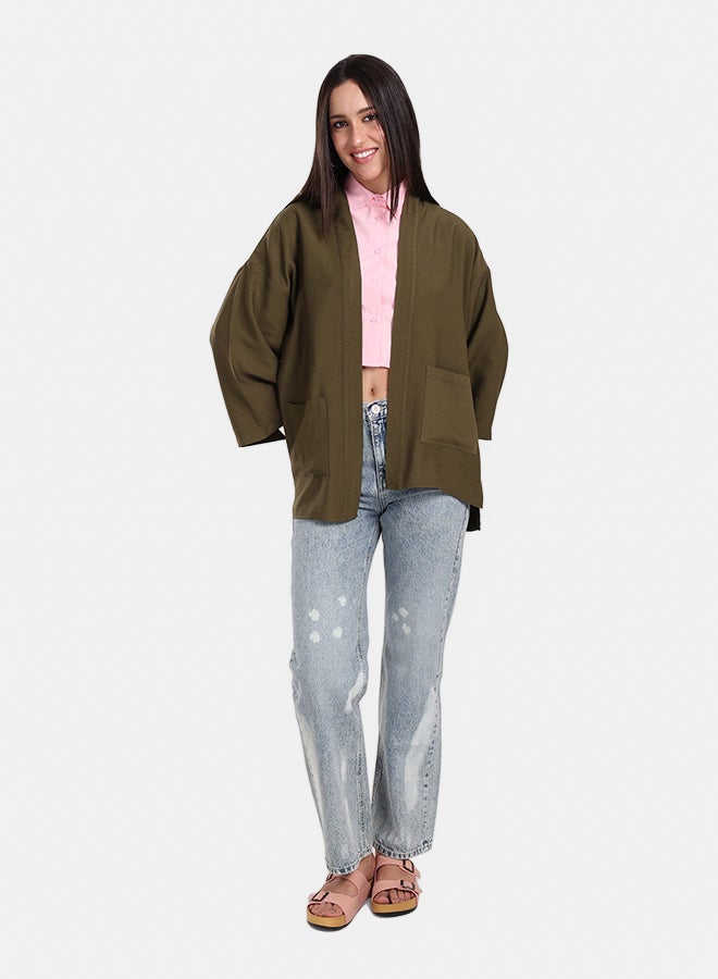 Clue Wrist Length Sleeves Kimono - Image 5