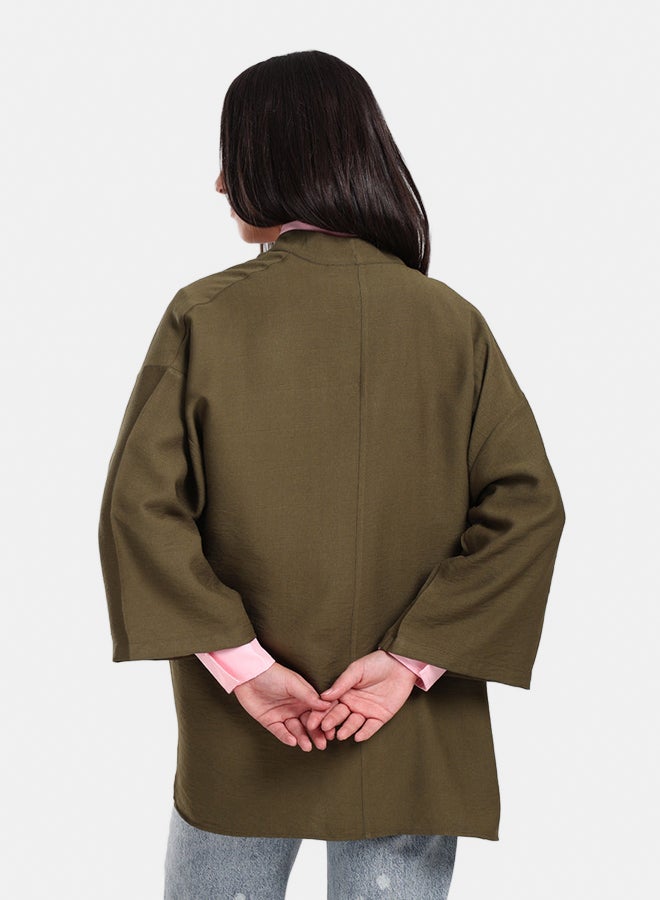 Clue Wrist Length Sleeves Kimono - Image 3