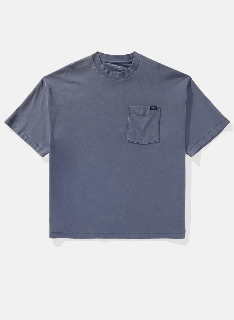 امريكان ايجل Logo Graphic Crew Neck T-Shirt