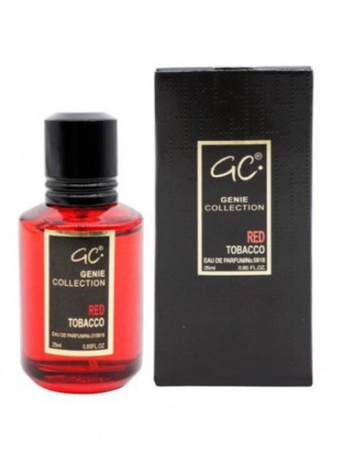 Genie Collection 5918 Red Tobacco Perfume - 25 ml, Unisex