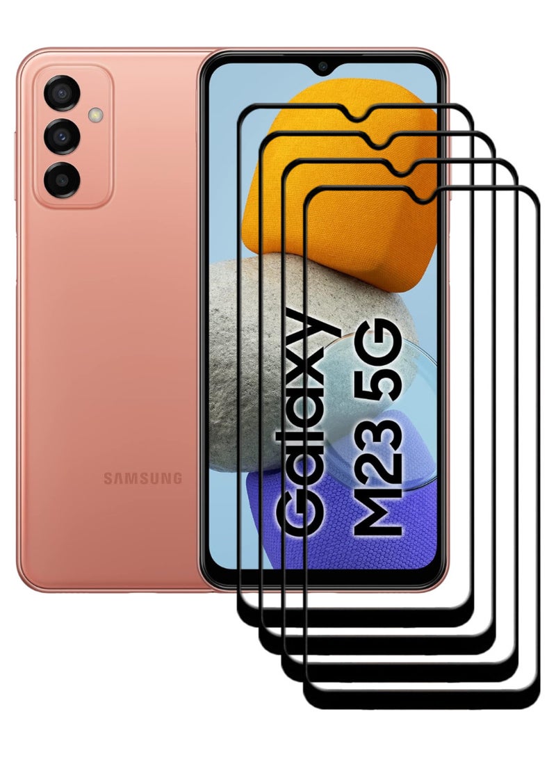 أكاليكس 4 قطع، حماية شاشة، لهاتف سامسونج جالاكسي M23، جودة ممتازة. - Image 1