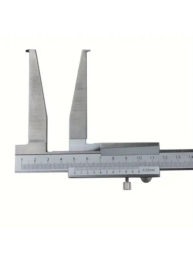1pc Steel Vernier Caliper 10-160mm Single Notch Inner Groove Micrometer 0.02mm Resolution Non Electric Precision Measuring Tool No Battery Required Caliper For Inside Groove Measurement - Image 2