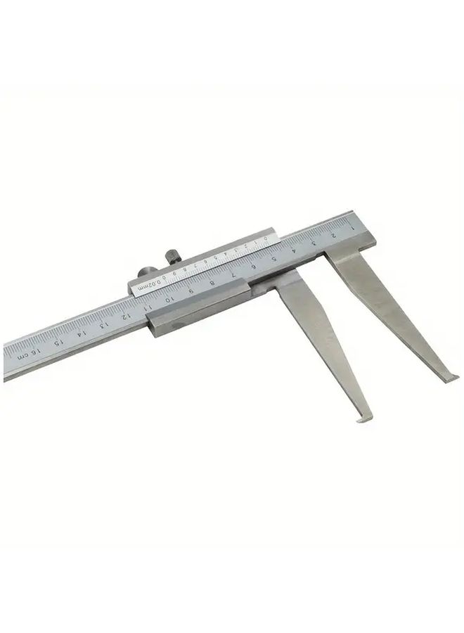 1pc Steel Vernier Caliper 10-160mm Single Notch Inner Groove Micrometer 0.02mm Resolution Non Electric Precision Measuring Tool No Battery Required Caliper For Inside Groove Measurement - Image 4