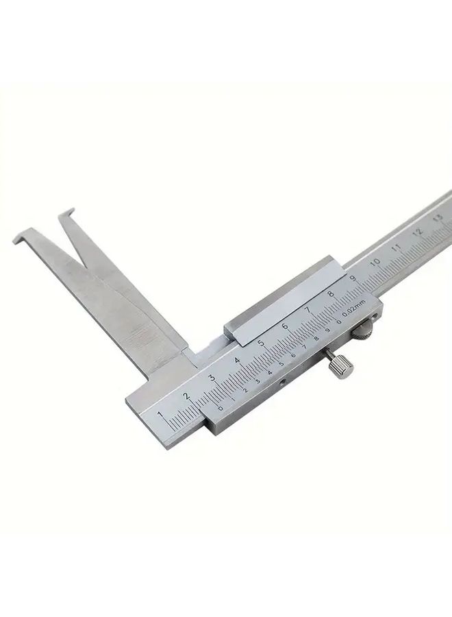1pc Steel Vernier Caliper 10-160mm Single Notch Inner Groove Micrometer 0.02mm Resolution Non Electric Precision Measuring Tool No Battery Required Caliper For Inside Groove Measurement - Image 5