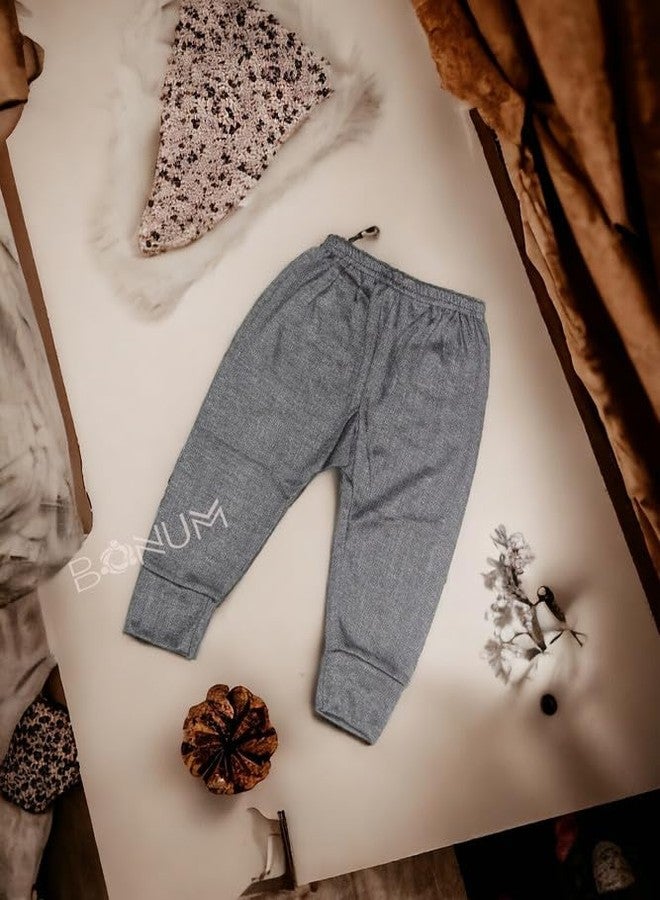 BONUM Latest Baby Boy & Girl Thermal Winter Warmer Pajama Soft Fabric Thermal Bottom,Newborn Baby Winter Wear Pyjama Keep Warm Baby (6 Pcs) - Image 3