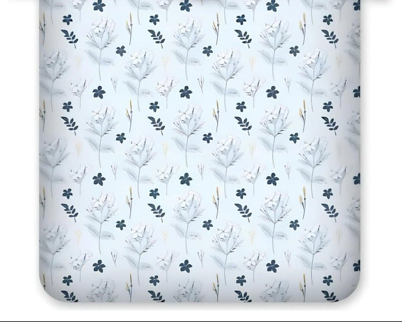 Bombay Dyeing King Size Bedsheet Cotton, 180 TC - Premium Cotton, Experience Premium Vintage Collection, with 2 Pillow Covers - VK01 (Blue) - Image 2