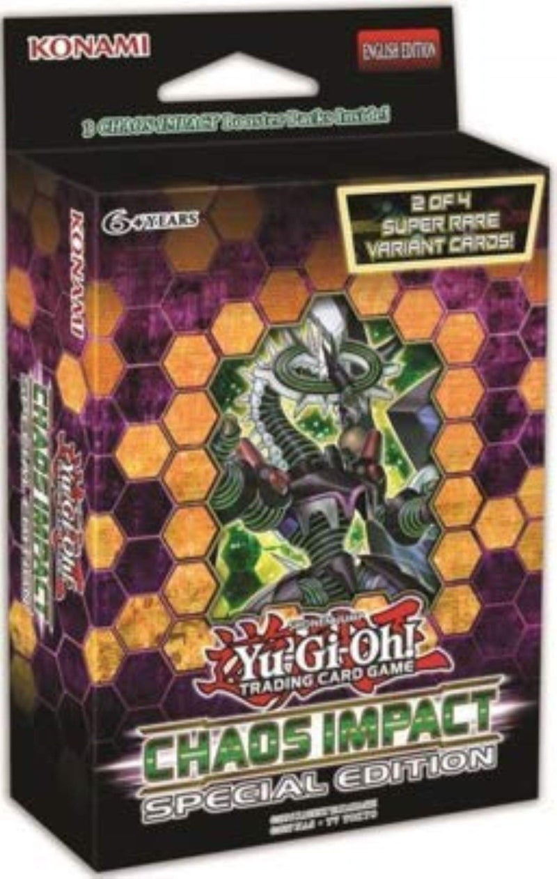 YuGiOh Trading Cards YuGiOh Cards Chaos Impact Special Edition Deck Multicolor - Image 2
