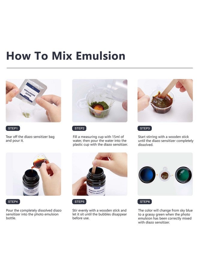 Caydo 46 Pieces Screen Printing Kit With 4 Color Screen Printing Ink, 2 Size Screen Printing Frame And Squeegees For Screen Printing - Image 4