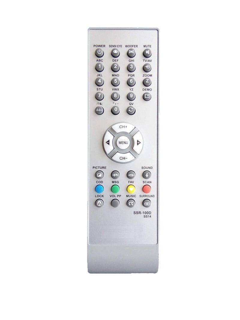 LipiWorld® SSR-100D SS14 CRT TV Universal Remote Control Compatible for Sansui - Image 5