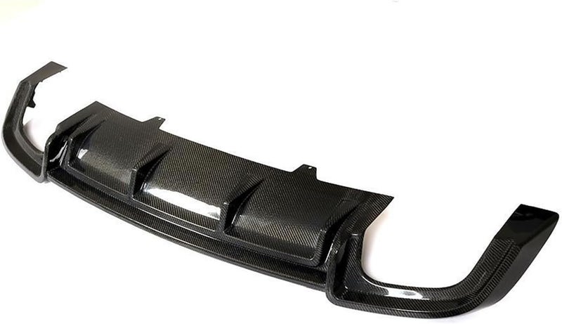 DEMULAX Carbon Fiber Rear Bumper Diffuser Lip for A5/S5 - Image 1