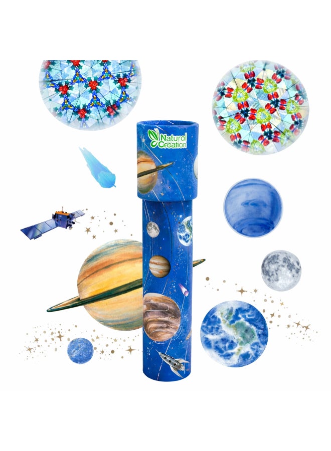 Avenir Natural Creation Magic Kaleidoscope – Space | Rotating Color Patterns | Classic Optical Toy for Kids & Adults | Imagination & Visual Play - Image 5