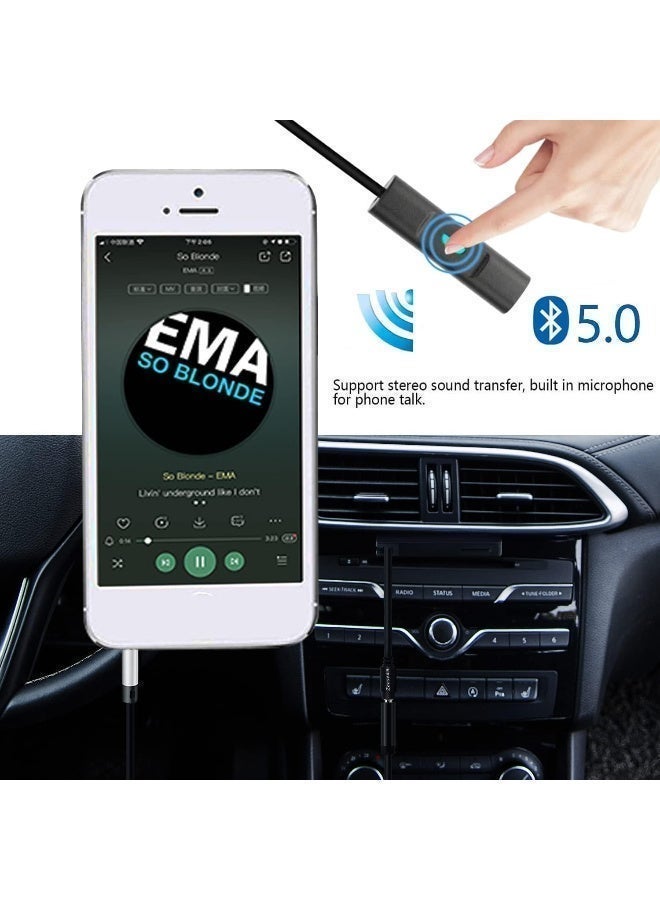 Alayjah, Bluetooth Cassette Adapter + Gift , Wireless Music Receiver for Car Tape Deck, Hands-Free Calling & Volume Control Support Bluetooth  11600010 - Image 5
