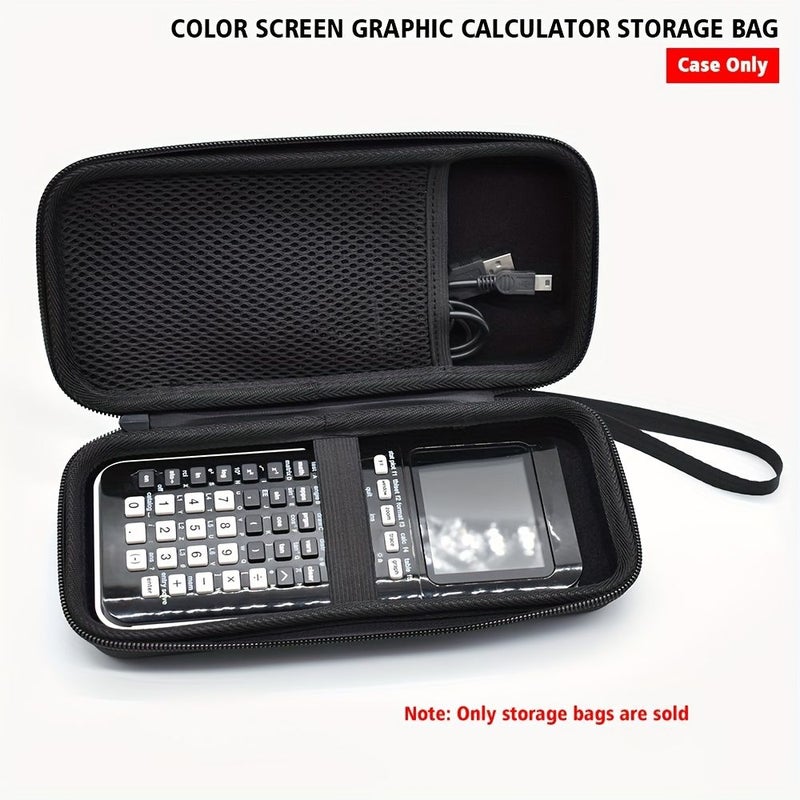 Black Texas Graphic Calculator Storage Box For Scientific Calculator Holder Organizer Case - Image 1
