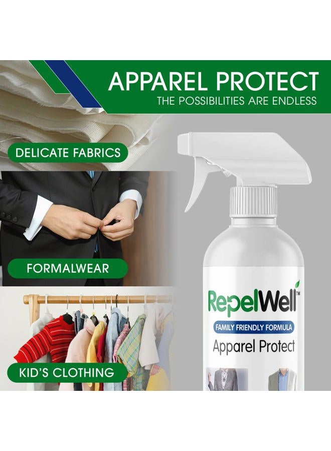 RepelWell Apparel Protect (12oz) Stain & Water Repellent Spray – Non-Toxic, Eco-Friendly, Pet-Safe Sprays for Clothing & More - Image 3