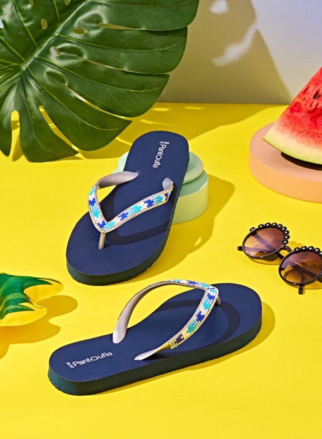 Pantoufla Summer Flipflop Royal Blue - Image 4