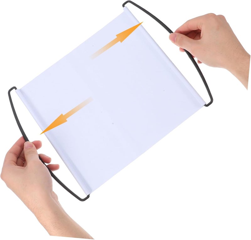 Automatic Retractable Dry Erase Banner DIY Reusable Blank Team Banner Kit for Parties Sports Events Gatherings Portable Compact Design Easy to Use - Image 4