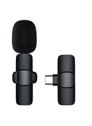Mini Wireless Lavalier Microphone 360° Omnidirectional Lapel Mic Noise Reduction Compatible with Type-C Android Smartphone Tablet for YouTube Facebook Live Streaming Video Recording Vlog Interview - pzsku/Z5329A6C843AA1D70DC98Z/45/_/1661487792/6996d4ce-e64d-4b81-ae50-08e67794fc00