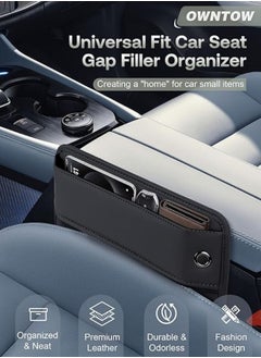 M MIAOYAN Car gap central control storage box main and passenger storage bags gap jam car creative car decoration car bag  - Image 1