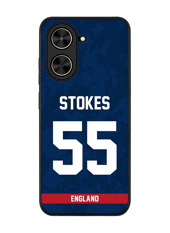 Stylizedd For Xiaomi Poco C71 / Redmi A5 4G Case,Slim fit Camera Protection, Shockproof Thin Phone cover  - England Ben Stokes, Jersey No 55