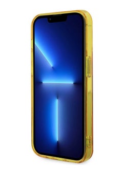 AMG iPhone 15 Pro Case MagSafe Transparent Back Cover / Elegant and Slim / Precise Cutouts / Easy Snap-On - Yellow  - Image 3