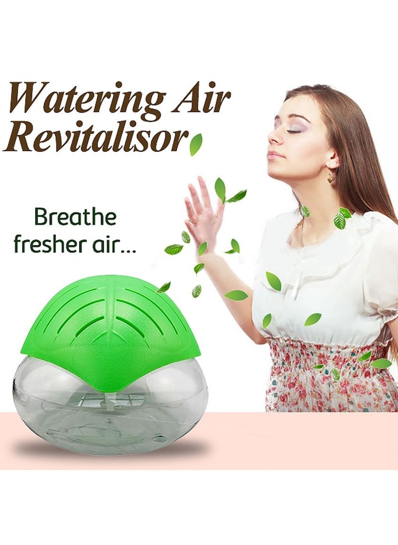 DubaiGallery - Leaf Shaped Electrical Water Air Refresher Air Revitalizer Air Purifier Air Humidifier-Green - Image 1