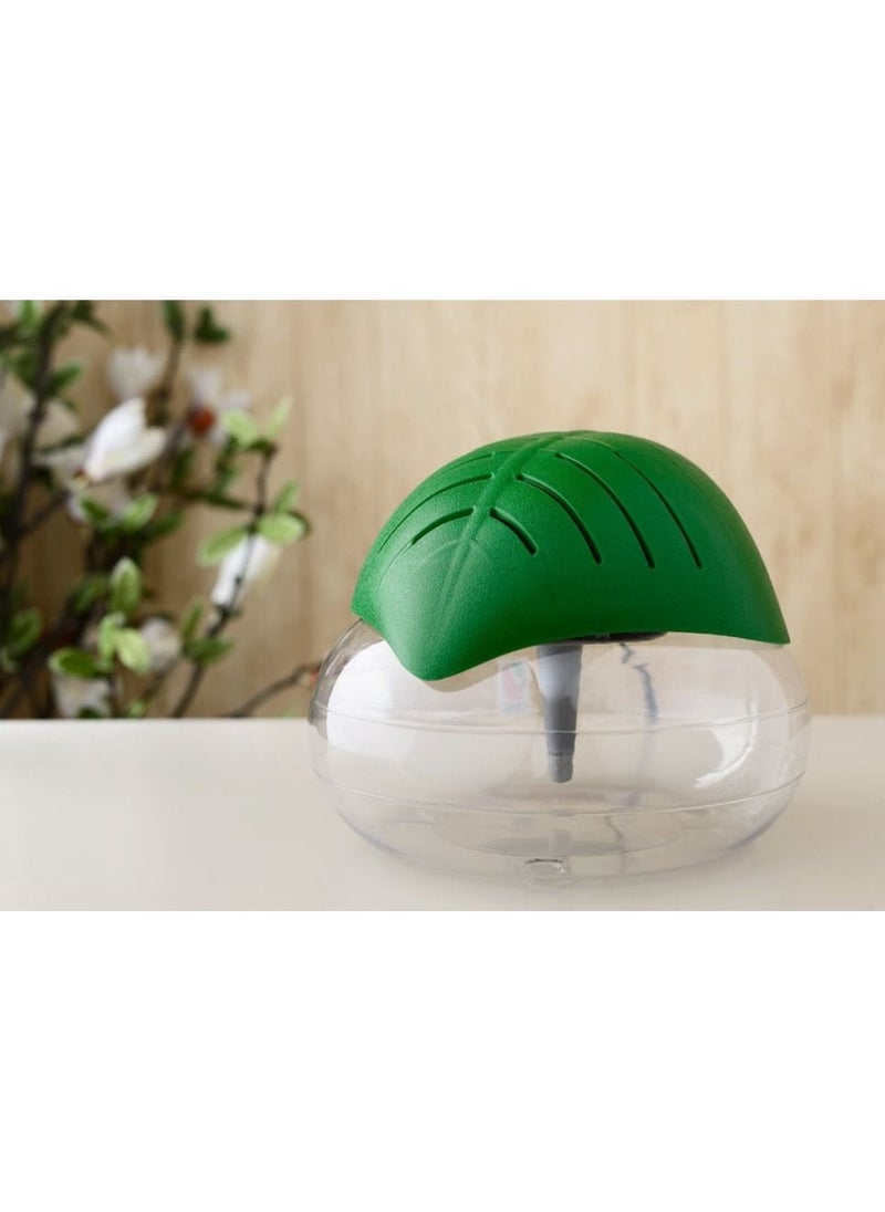 DubaiGallery - Leaf Shaped Electrical Water Air Refresher Air Revitalizer Air Purifier Air Humidifier-Green - Image 1