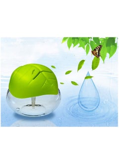 Leaf Shaped Electrical Water Air Refresher Air Revitalizer Air Purifier Air Humidifier-Green