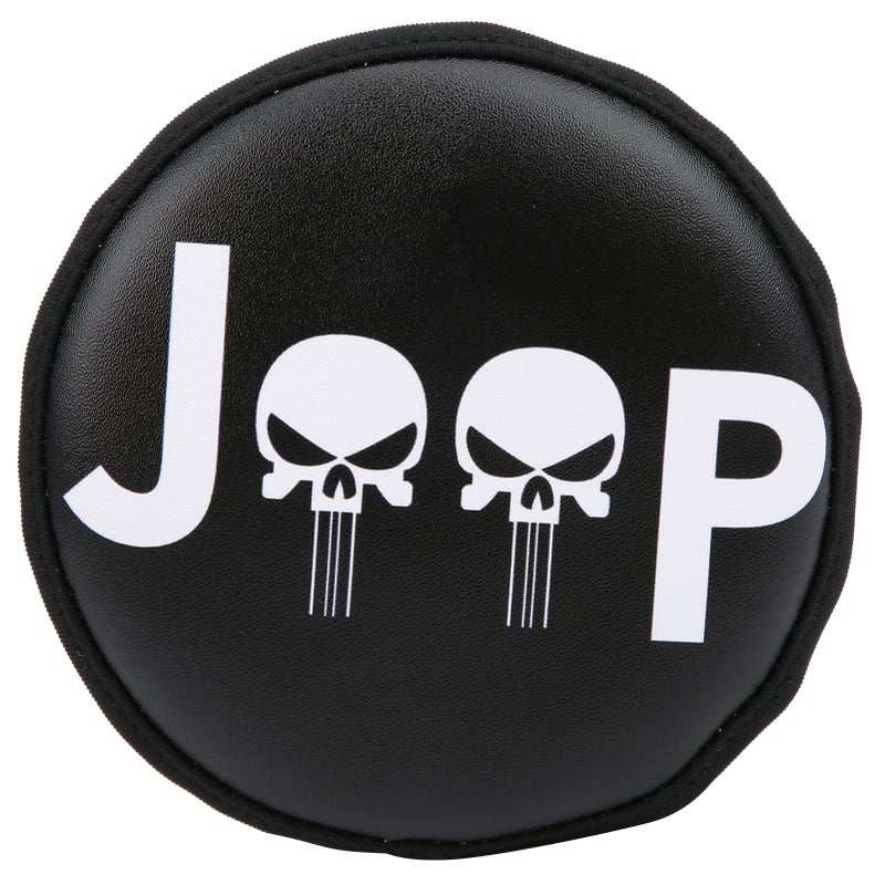 Universal PU Leather Spare Tire Cover Decorating Parts for traxxas trx4 1/10 RC CarD type - Image 2