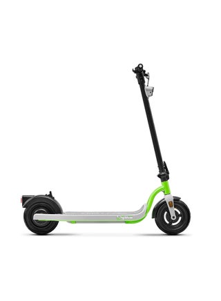 Evo E-Scooter With Turn Signals, Stylish Design With Powerful 350W Brushless Motor, Max Range 25Km, 10” Front And Rear Tyres,Integrated Led Display & 280W Battery, Max Load 100Kg-Green & Grey - pzsku/Z532A1554A116789E3B5AZ/45/1746406354/72e932c1-5a08-4900-8e0c-bb654b9323bc