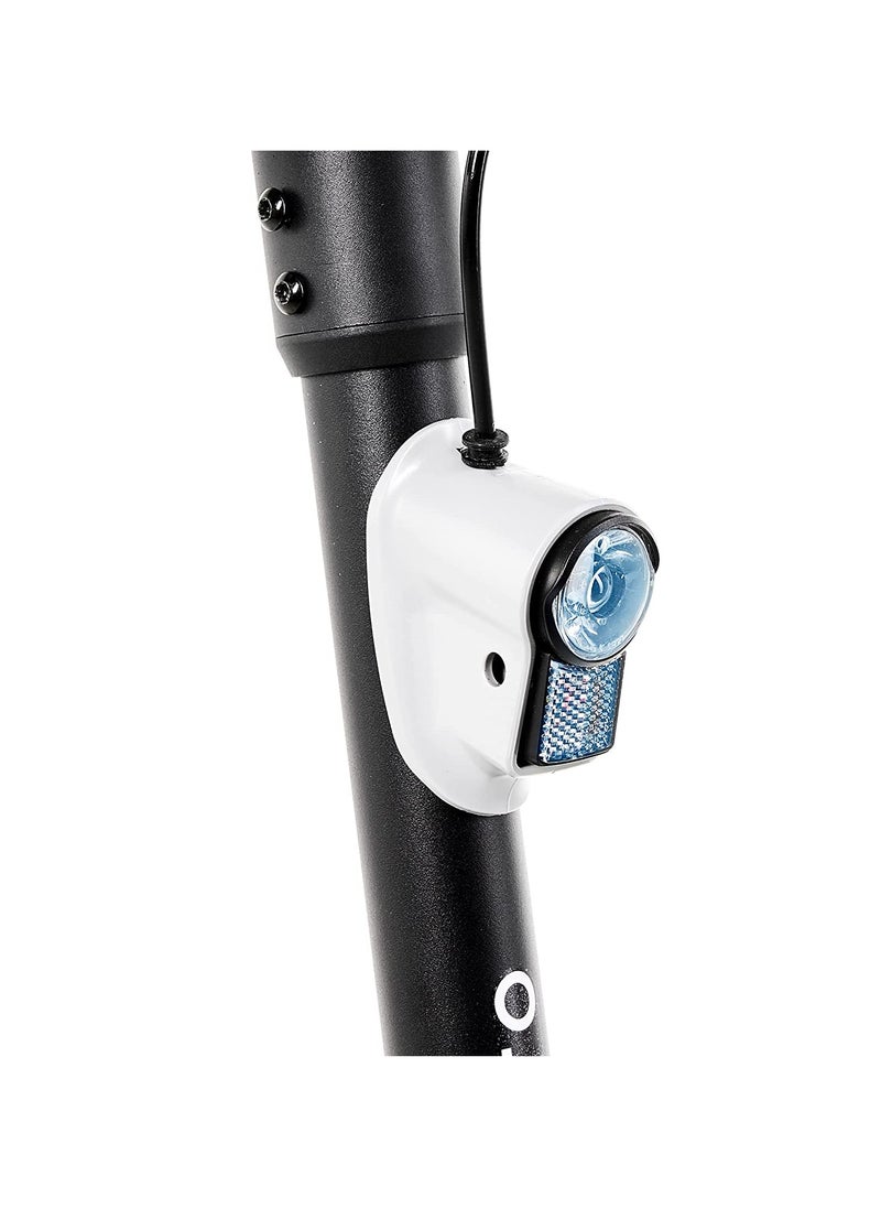 ARGENTO - Evo E-Scooter With Turn Signals, Stylish Design With Powerful 350W Brushless Motor, Max Range 25Km, 10” Front And Rear Tyres,Integrated Led Display & 280W Battery, Max Load 100Kg-Green & Grey - Image 1