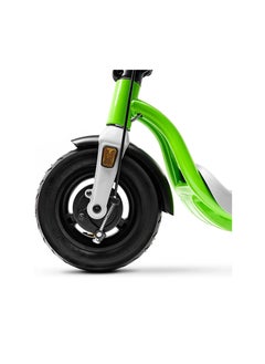 ARGENTO Evo E-Scooter With Turn Signals, Stylish Design With Powerful 350W Brushless Motor, Max Range 25Km, 10” Front And Rear Tyres,Integrated Led Display & 280W Battery, Max Load 100Kg-Green & Grey  - Image 5