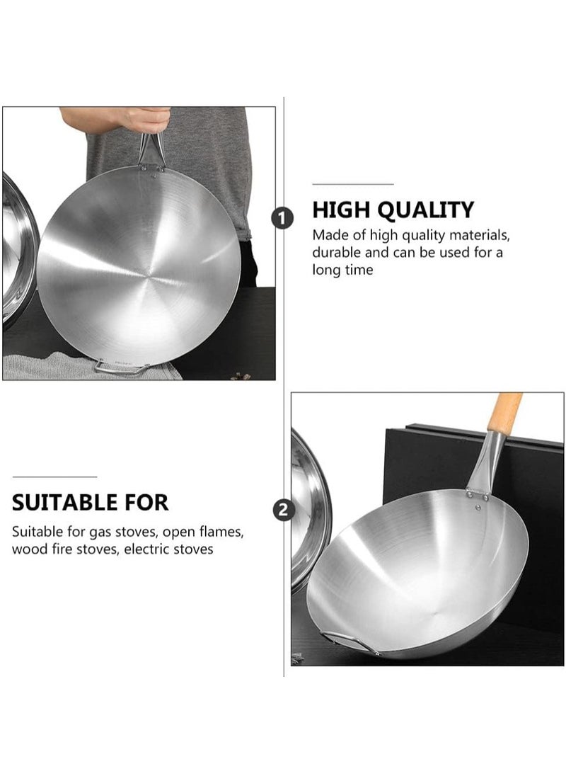 Stainless Steel Wok Pan Stir Fry Pan Deep Frying Wok Frying Skillet with Wooden Handle | 32cm - pzsku/Z532A2FC771FFE018F90BZ/45/_/1715701359/022221e9-30f0-4cea-9fba-fa24e17346ac