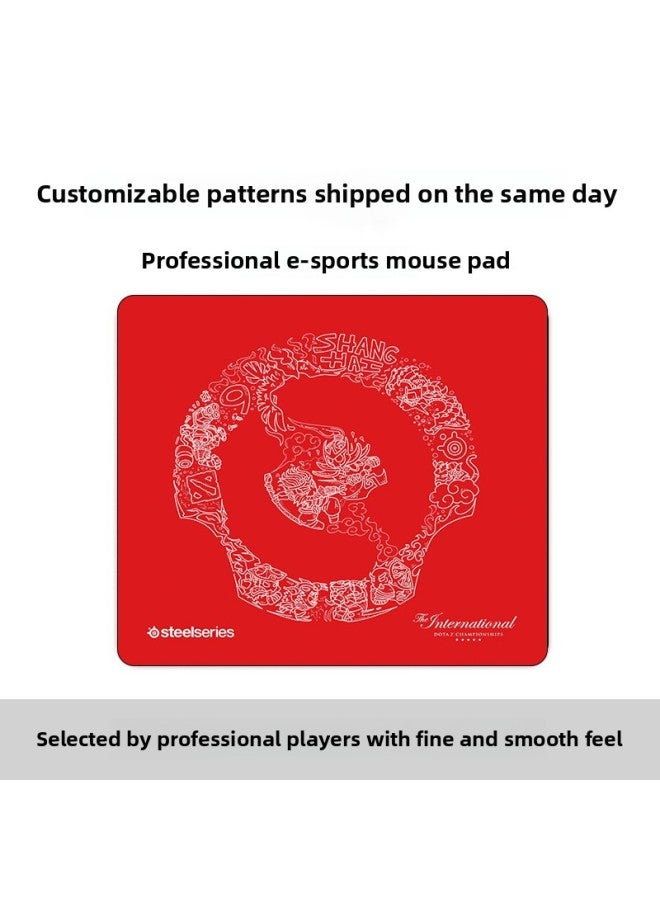 4045 Mouse Pad E-sports Chicken Csgo Game Soft Pad Computer Keyboard Pad Male FPS Large Table Mat Wholesale-Color:400mm*450mm*6mm-Pattern:Tiger Character Red Shirt  - Image 1