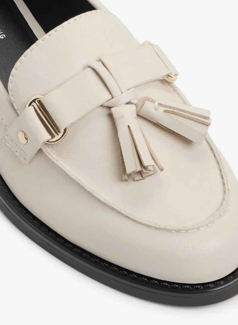 CALL IT SPRING  ATTINA Tassel Trim Loafers for Women | Best Price UAE