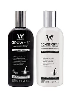 Watermans Grow Me Hair Growth Shampoo and Conditioner Set 250 x 2ml 