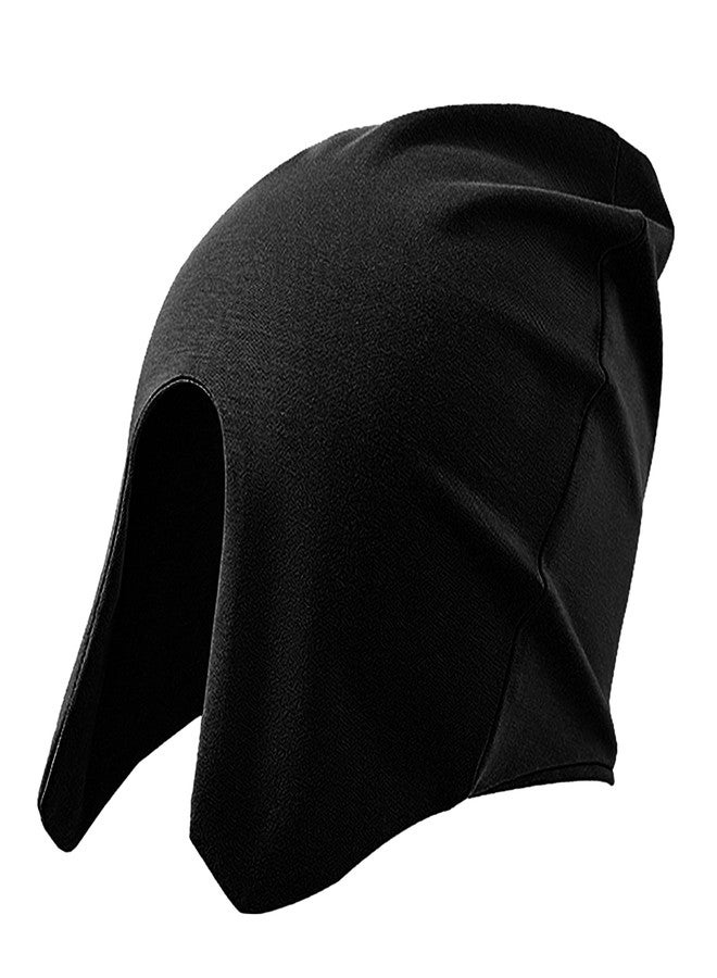 MioCloth Cotton Sleep Cap for Men & Women, Blackout Eye Mask Windproof Warm Skull Cap for Night, Travel and Office Rest - Image 4