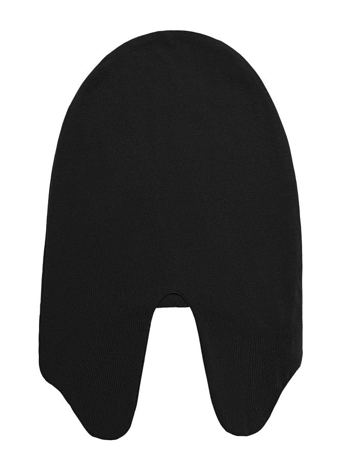 MioCloth Cotton Sleep Cap for Men & Women, Blackout Eye Mask Windproof Warm Skull Cap for Night, Travel and Office Rest - Image 5