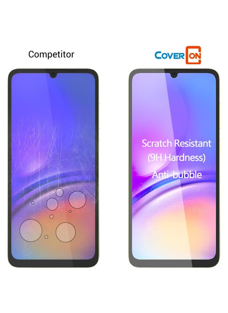 Generic 2 Pack Screen Protector  for Samsung Galaxy A05  [Support Fingerprint Unlock], High definition transparent anti-scratch, no bubbles, easy to install  - Image 5
