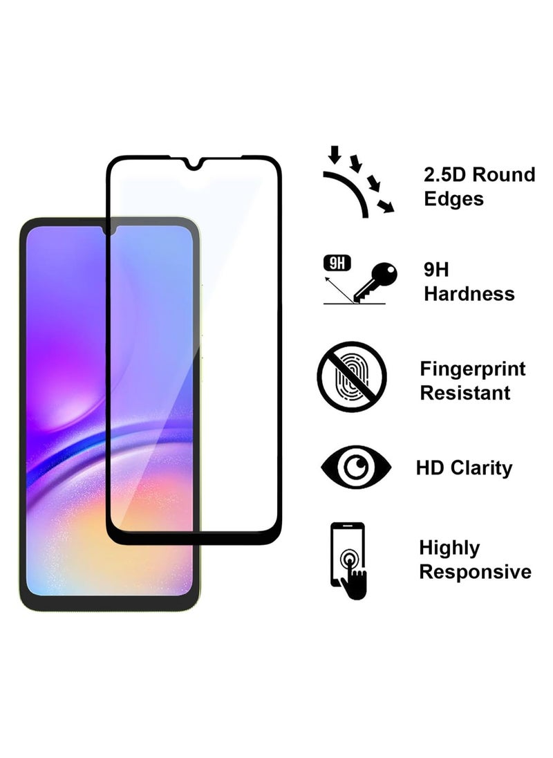 Generic 2 Pack Screen Protector  for Samsung Galaxy A05  [Support Fingerprint Unlock], High definition transparent anti-scratch, no bubbles, easy to install  - Image 3