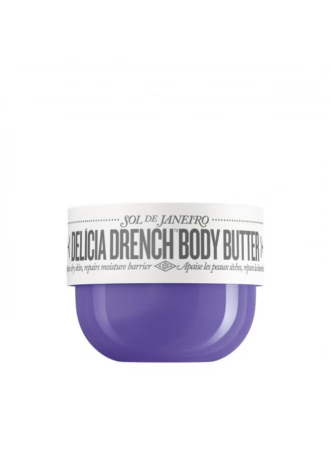 Sol de Janeiro Delícia Drench Body Butter 240mL – Deep Hydration, Skin Barrier Repair & Cheirosa 59 Fragrance - Image 1