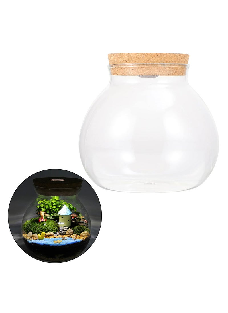 Generic Aquarium Terrarium tank with light lid 16cm  - Image 1