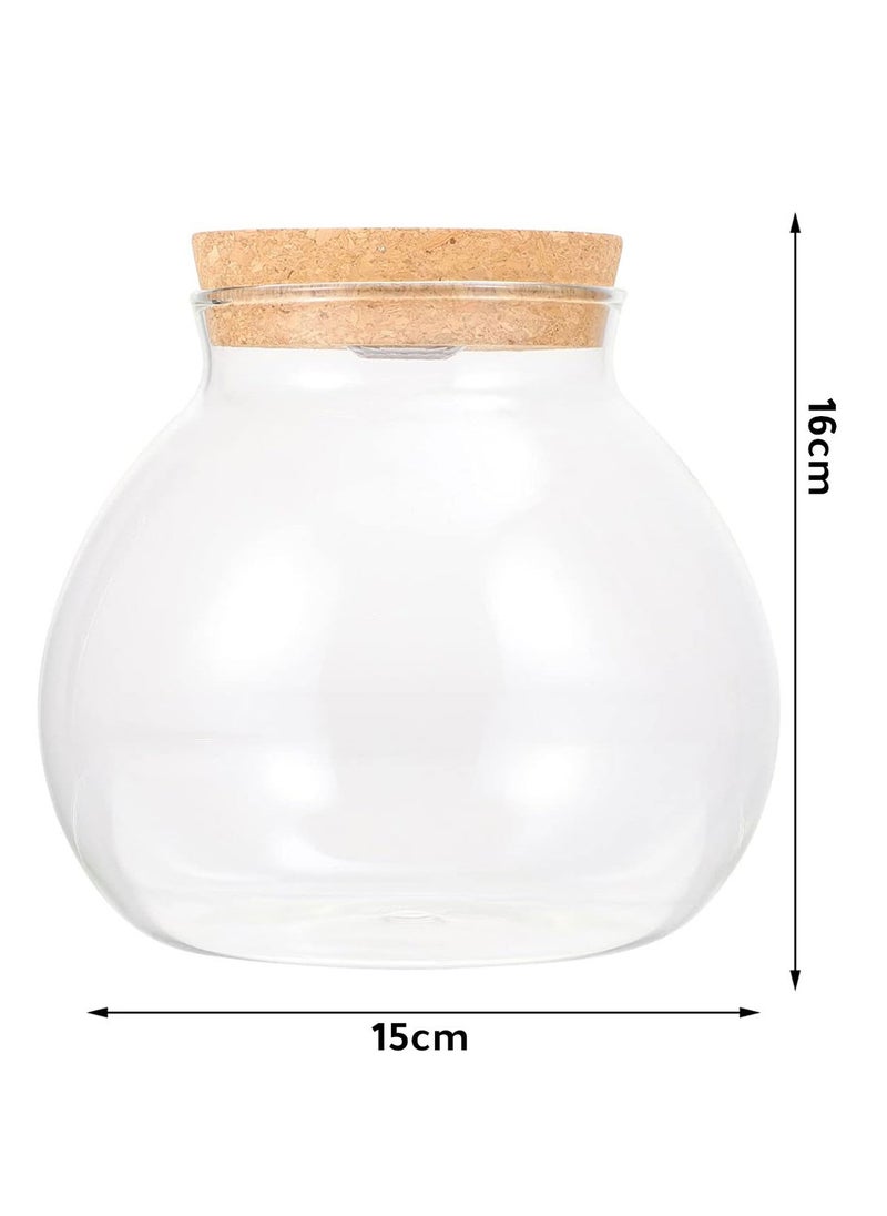 Generic Aquarium Terrarium tank with light lid 16cm  - Image 5