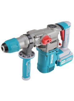 TOTAL Super Total Lithium-Ion Cordless Rotary Hammer Drill Machine 20V with Brushless Motor, SDS Plus Chuck, 4.5J Impact Energy, LED Work Light & Accessories – Ideal for Concrete, Steel & Wood  - Image 3
