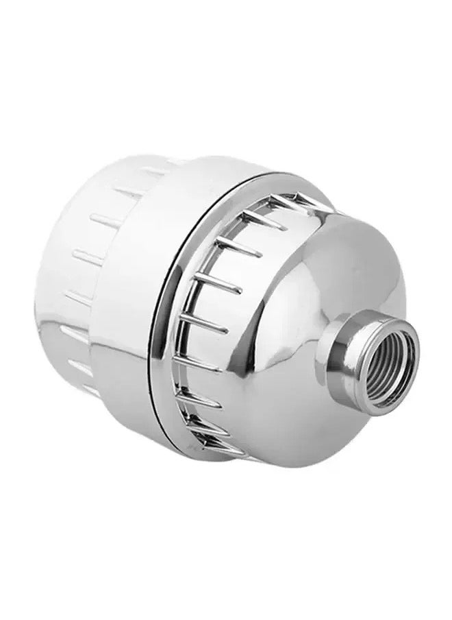 Generic High Output Universal Metal Shower Filter Kit Silver-Shower Water Filter Water Softener to Remove Chlorine and Fluoride  - Image 3