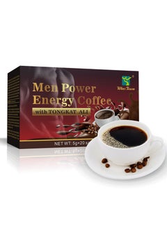 Wins Town Men Power Energy Coffee with Tongkat Ali Supports Male Health, Energy, and Performance  - Image 1